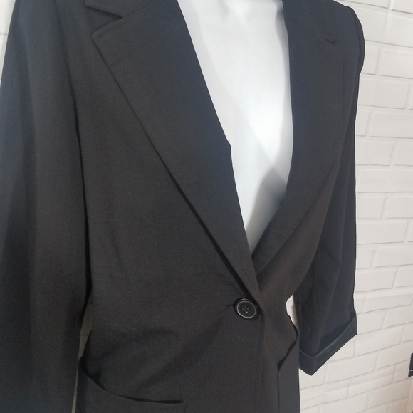 Mandee Black Suit Jacket Blazer - Picture 3 of 6